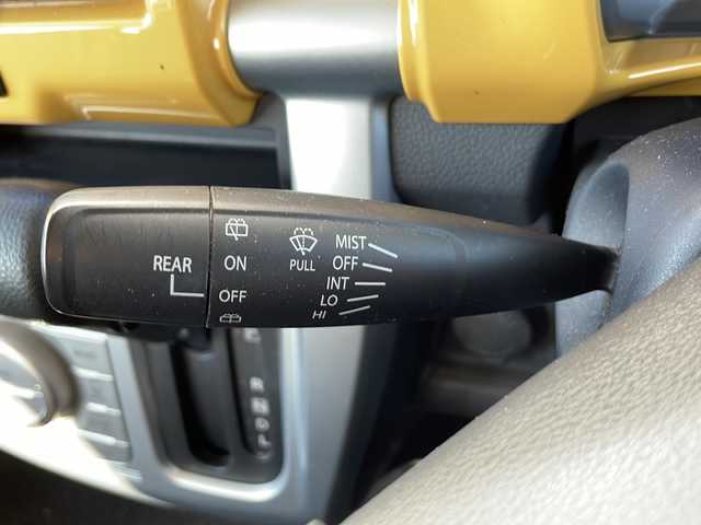 マツダ フレア クロスオーバー XG 静岡県 2016(平28)年 3.8万km アクティブイエロー/ブラック2トーン プッシュスタート/パワーステアリング/パワーウィンドウ/アイドリングストップ/スマートキー/シートヒーター/オートライト/キセノンヘッドライト/横滑り防止装置/衝突被害軽減システム/バニティミラー/電動格納ミラー