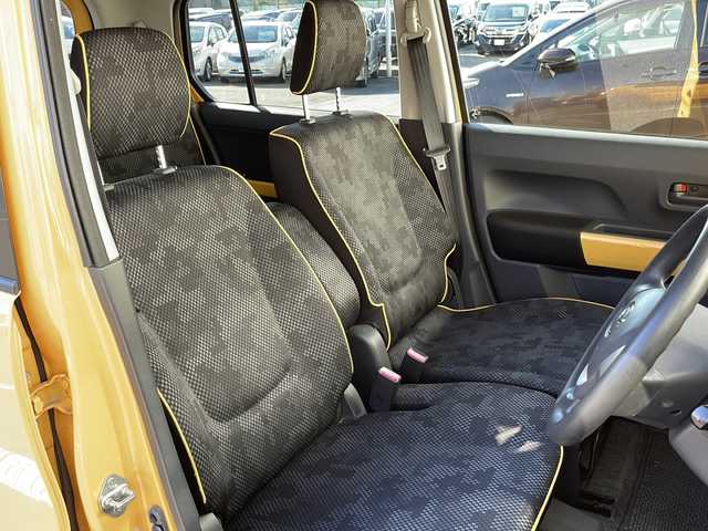 マツダ フレア クロスオーバー XG 静岡県 2016(平28)年 3.8万km アクティブイエロー/ブラック2トーン プッシュスタート/パワーステアリング/パワーウィンドウ/アイドリングストップ/スマートキー/シートヒーター/オートライト/キセノンヘッドライト/横滑り防止装置/衝突被害軽減システム/バニティミラー/電動格納ミラー