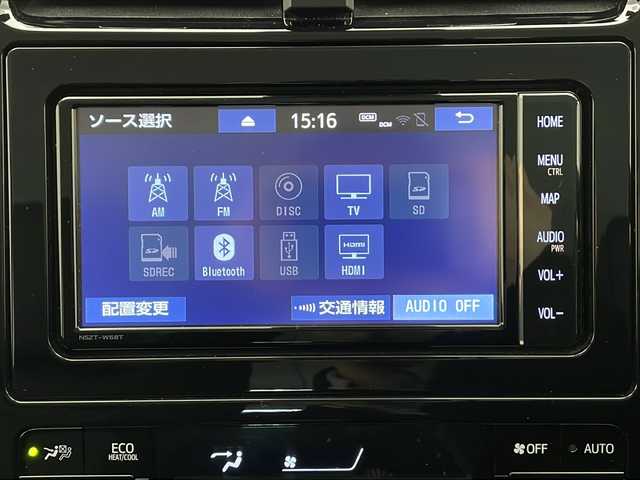 トヨタ プリウス S ツーリングセレクション 長野県 2021(令3)年 2.9万km スティールブロンドM 4WD/純正ナビ　NSZT-W68T/（フルセグ/Bluetooth/CD）/全方位モニター/プリクラッシュセーフティ/レーダークルーズコントロール/LTA/RSA/クリアランスソナー/パーキングサポートブレーキ/先行車発進告知/前後コーナーセンサー/ビルトインETC/LEDヘッドライト/フォグランプ/シートヒーター（運転席、助手席）/オートマチックハイビーム/オートライト/ドアバイザー/ウィンカーミラー/ステアリングスイッチ/スマートキー/スペアキー１本