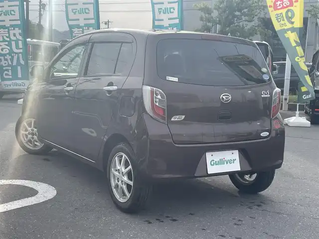 ダイハツ ミラ イース G 長野県 2011(平23)年 3.1万km プラムブラウンクリスタルマイカ 登録時走行距離31098/リモコンキー/オートエアコン/フロアマット/ドアバイザー/スペアキー/社外AW付スタッドレス積み込み
