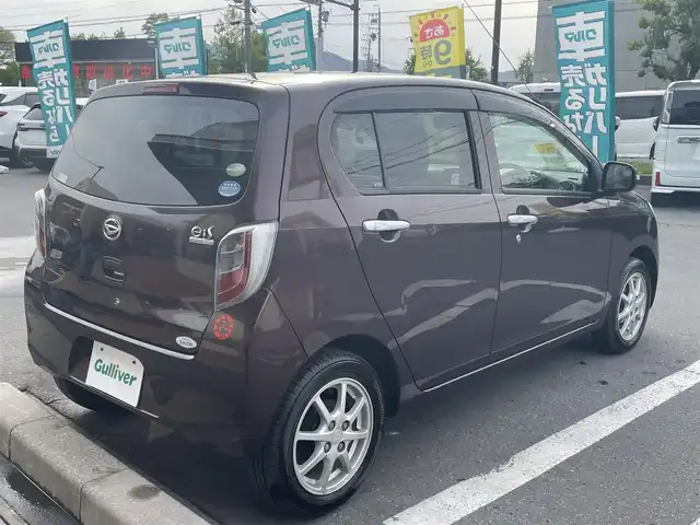 ダイハツ ミラ イース G 長野県 2011(平23)年 3.1万km プラムブラウンクリスタルマイカ 登録時走行距離31098/リモコンキー/オートエアコン/フロアマット/ドアバイザー/スペアキー/社外AW付スタッドレス積み込み