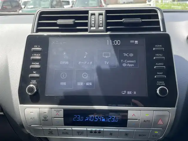 トヨタ ランドクルーザー プラド TX Lパッケージ 福岡県 2022(令4)年 1.9万km ホワイトパールクリスタルシャイン トヨタセーフティセンス/横滑り防止/盗難防止/レーンキープ/コーナーセンサー/バッグカメラ/アランドビュー/エアバッグ/カーテンエアバッグ/ドラレコ/ナビ/フルセグTV/BT/純正アルミホイール/エアロパーツ/プッシュスタート/スマートキー/オートライト/オートマチックハイビーム/LEDヘッド/パワーシート/サンルーフ/電動格納サードシート/４WD/エアシート/シートヒーター/ルーフレール/DUALエアコン/１２０Vソケット/USB