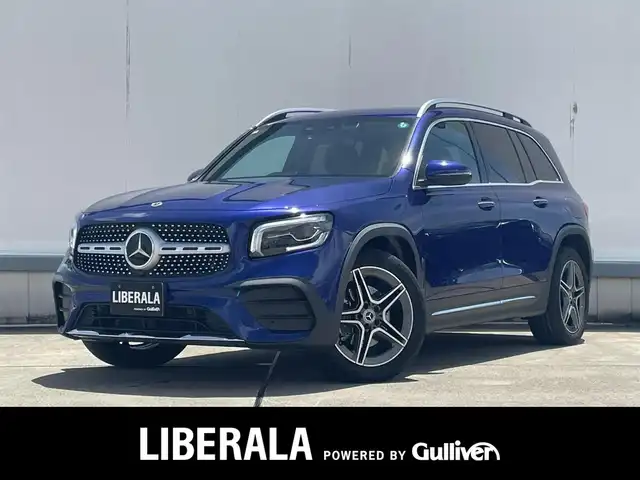 メルセデス・ベンツ Ｍ・ベンツ ＧＬＢ２００ｄ 4マチック AMGライン 東京都 2021(令3)年 2.1万km 青 4WD/純正ナビ/フルセグTV/360°カメラ/ハーフレザーシート/シートヒーター/ACC/ETC/BSM/レーンキープ/スマートキー/道路標識アシスト/アクティブブレーキアシスト/アテンションアシスト/レーンチェンジアシスト