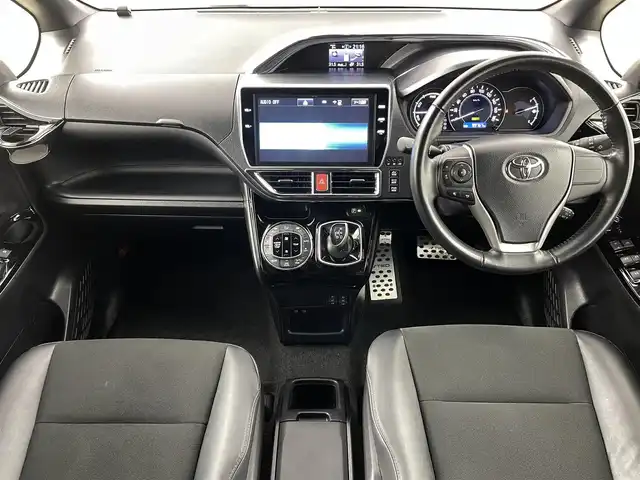 トヨタ ノア ハイブリッド Si ダブルバイビー 福島県 2018(平30)年 10万km ホワイトパールクリスタルシャイン トヨタセーフティセンス/純正9インチナビ/・フルセグ/TV/CD/DVD/BT/FM/AM/バックカメラ/両側パワースライドドア/LEDヘッドライト/・フォグライト/シートヒーター/社外BBSアルミホイール付きサマータイヤ/ステアリングスイッチ/ドラレコ前後/純正ビルドインETC2.0/プッシュスタート/・スマートキー