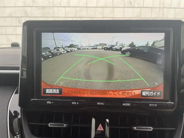 トヨタ カローラ スポーツ ハイブリッドG 愛知県 2018(平30)年 3.5万km スカーレットメタリック ・純正T-CONNECTナビ（9インチメモリー）/・フルセグテレビ/・CD/DVD再生機能/・ミュージックサーバー（SD録音）/・Bluetooth/USB/HDMI接続機能/・ETC2.0/・コーナーセンサー/・純正16インチアルミホイール/・純正LEDヘッドライト/・オートマチックハイビーム/・電動パーキングブレーキ/・ブレーキホールド/・衝突軽減ブレーキ/・レーンキープアシスト/・ブラインドスポットモニター/・純正ドライブレコーダー（前方撮影）/・ユピテルドライブレコーダー（車内後方撮影）