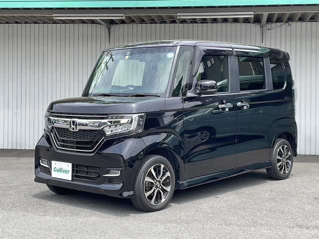 ホンダ Ｎ ＢＯＸ カスタム G L ホンダセンシング 長野県 2020(令2)年 4.5万km クリスタルブラックパール ４WD/ホンダセンシング /純正ナビフルセグTV/バックカメラ/ETC/左側パワースライドドア/シートヒーター /コーナーセンサー/LEDヘッドライト/アダクティブコントロール