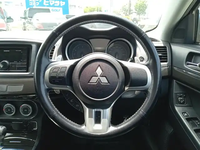 三菱 ランサー GSR エボリューションⅩ 福井県 2008(平20)年 10万km シルキーホワイト 禁煙車/ETC/RECARO製ニットバケットシート（D/N席）/HIDヘッドライト/オートライト/アダプティブフロントライティングシステム/前方ドライブレコーダー/純正フロアマット/純正18インチAW/スマートキー