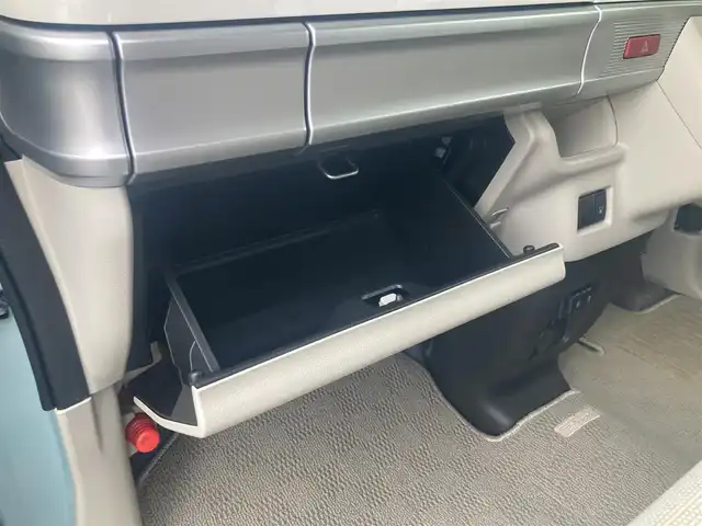 スズキ スペーシア HYBRID X 岡山県 2021(令3)年 0.5万km オフブルーメタリック/ホワイト2トーン ディスプレイオーディオ　DDX4190BT/Bluetooth、AM、FM、CD再生/シートバックテーブル/バックカメラ/USB充電ポート2口/コーナーポール/両側パワースライドドア/前後ドライブレコーダー　Y-210R/運転席シートヒーター/スマートキー/プッシュスタート