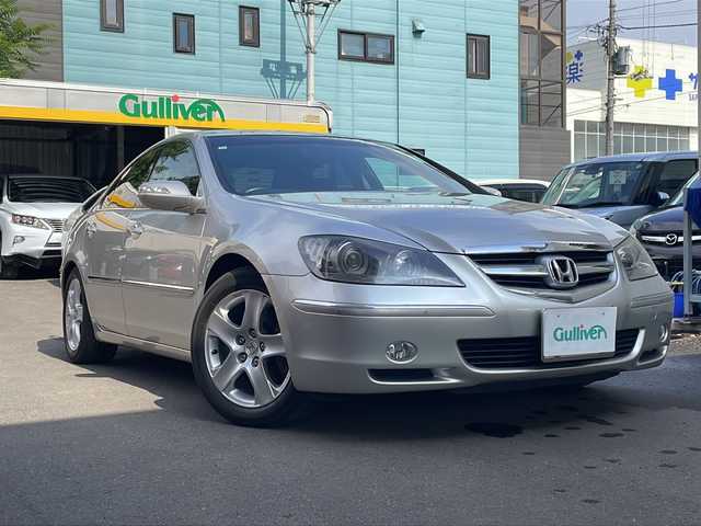 ホンダ レジェンド 道央・札幌 2004(平16)年 19.8万km セレスティアルシルバーメタリック 純正ナビメーカーオプション(TVフルセグ)/バックカメラ/パワーシート/シートメモリー/フルレザーシート/シートヒーター/パドルシフト/ステアリングリモコン/クルーズコントロール
