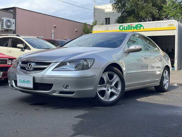 ホンダ レジェンド 道央・札幌 2004(平16)年 19.8万km セレスティアルシルバーメタリック 純正ナビメーカーオプション(TVフルセグ)/バックカメラ/パワーシート/シートメモリー/フルレザーシート/シートヒーター/パドルシフト/ステアリングリモコン/クルーズコントロール