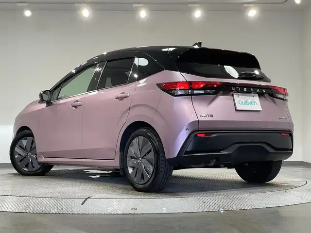 日産 ノート X 愛知県 2021(令3)年 4万km ピンクⅡ 純正9インチディスプレイ/プロパイロット/アラウンドビューモニター/ビルトインETC2.0/LEDヘッドライト/ドライブレコーダー/ワイヤレス充電/デジタルインナーミラー/ブラインドスポットモニター/フルセグTV/Bluetooth/コーナーセンサー/レーンキープアシスト/オートハイビーム/HDMI接続/プッシュスタート/USB接続/スマートキー/純正フロアマット/オートライト/電動格納ミラー/ツートーンカラー/フォグランプ/電動パーキングブレーキ/オートブレーキホールド/オートエアコン