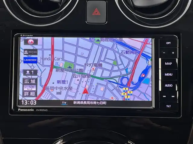日産 ノート e－パワー メダリスト 新潟県 2016(平28)年 3.1万km ダークメタルグレー 社外SDナビ/　　フルセグ/CD/DVD/BT/アラウンドビューモニター/ハーフレザー/LEDオートライト/デジタルインナーミラー/レーンキープ/スマートキー/ETC