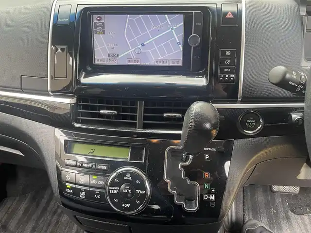 トヨタ エスティマ アエラス 静岡県 2012(平24)年 7.3万km ホワイトパールクリスタルシャイン ワンオーナー/純正ナビ/フルセグTV/DVD/CD/SD/BT/バックカメラ/純正フリップダウンモニター/両側パワースライドドア/ビルトインETC/HIDヘッドライト/ステアリングスイッチ/クルーズコントロール/スマートキー×2/保証書/取扱説明書/ナビ取扱説明書