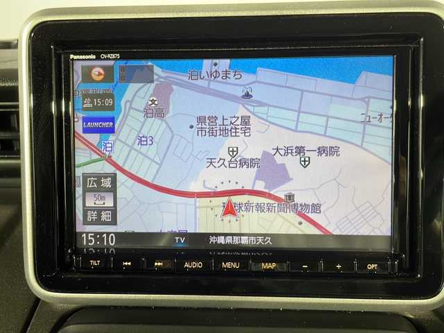 マツダ フレアワゴンタフスタイル ハイブリッドXS 沖縄県 2022(令4)年 2.5万km 黄Ⅱ 県外仕入れ/禁煙車/衝突被害軽減ブレーキ/車線逸脱警報/純正8インチナビ/AM/FM/CD/DVD/フルセグTV/Bluetooth/USB/バックカメラ/追従式クルーズコントロール/シートヒーターD/N/シートカバー/コーナーセンサー後方/ヘッドアップディスプレイ/オートライト/オートマチックハイビーム/LEDヘッドライト/純正14インチアルミホイール/カーテンエアバッグ/プッシュスタート/スペアキー有/ABS