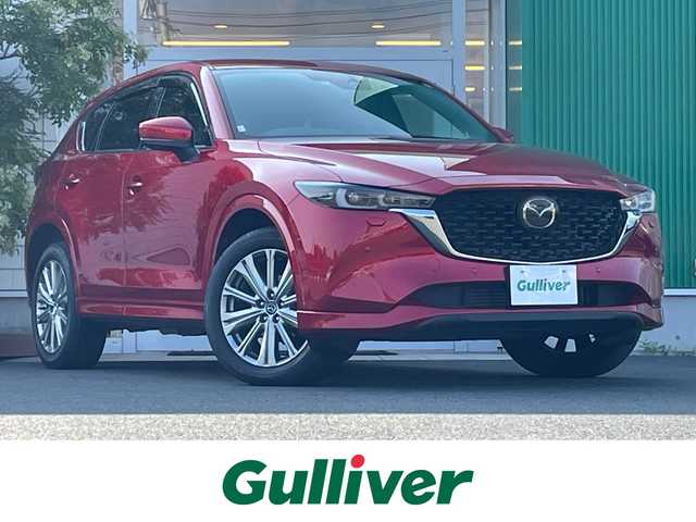 マツダ ＣＸ－５ XD エクスクルーシブモード 岡山県 2023(令5)年 4.1万km ソウルレッドクリスタルM 純正10.25インチナビ/フルセグTV、CD、DVD、Bluetooth/AM、FM、AppleCarplay、AndroidAuto/全方位カメラ/ETC/BOSEサウンド/パワーバックドア/パワーシート/メモリーシート/前席シートヒーター/前席エアシート/ステアリングヒーター/パドルシフト/ワイヤレス充電/レーダークルーズコントロール