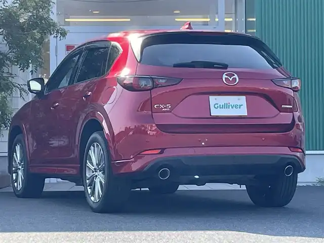 マツダ ＣＸ－５ XD エクスクルーシブモード 岡山県 2023(令5)年 4.1万km ソウルレッドクリスタルM 純正10.25インチナビ/フルセグTV、CD、DVD、Bluetooth/AM、FM、AppleCarplay、AndroidAuto/全方位カメラ/ETC/BOSEサウンド/パワーバックドア/パワーシート/メモリーシート/前席シートヒーター/前席エアシート/ステアリングヒーター/パドルシフト/ワイヤレス充電/レーダークルーズコントロール