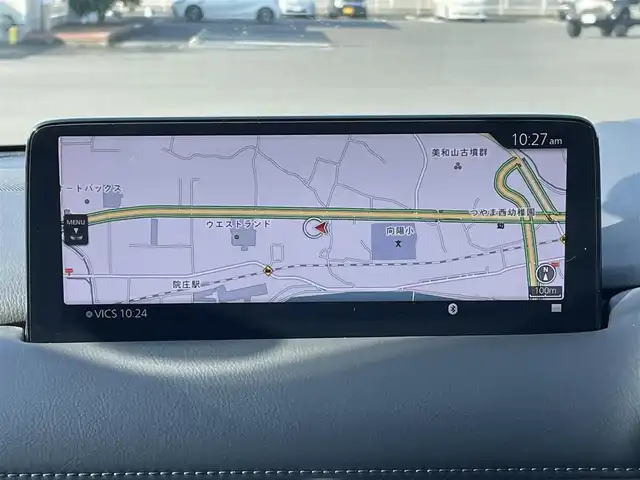 マツダ ＣＸ－５ XD エクスクルーシブモード 岡山県 2023(令5)年 4.1万km ソウルレッドクリスタルM 純正10.25インチナビ/フルセグTV、CD、DVD、Bluetooth/AM、FM、AppleCarplay、AndroidAuto/全方位カメラ/ETC/BOSEサウンド/パワーバックドア/パワーシート/メモリーシート/前席シートヒーター/前席エアシート/ステアリングヒーター/パドルシフト/ワイヤレス充電/レーダークルーズコントロール