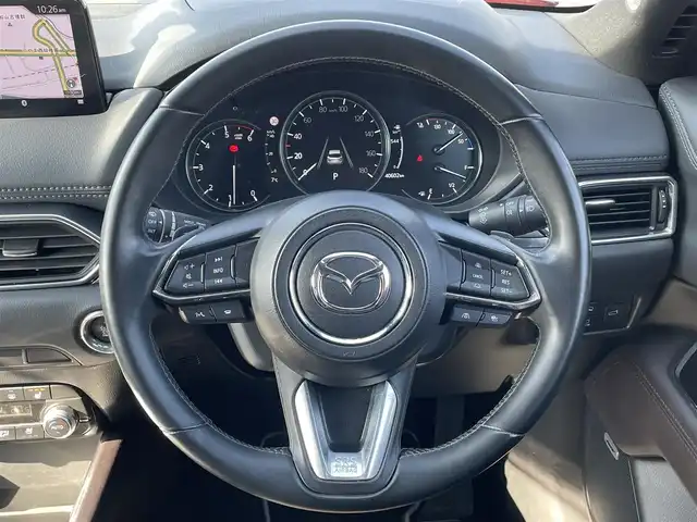 マツダ ＣＸ－５ XD エクスクルーシブモード 岡山県 2023(令5)年 4.1万km ソウルレッドクリスタルM 純正10.25インチナビ/フルセグTV、CD、DVD、Bluetooth/AM、FM、AppleCarplay、AndroidAuto/全方位カメラ/ETC/BOSEサウンド/パワーバックドア/パワーシート/メモリーシート/前席シートヒーター/前席エアシート/ステアリングヒーター/パドルシフト/ワイヤレス充電/レーダークルーズコントロール