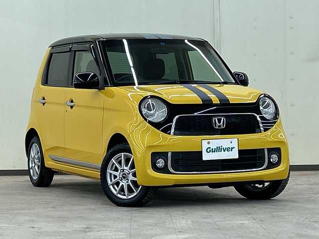 ホンダ Ｎ ＯＮＥ プレミアム ツアラー 道央・札幌 2013(平25)年 8.3万km プレミアムイエローパールⅡ /4WD//純正ナビ/フルセグTV/DVD/CD/MSV/BT//バックカメラ//社外エンジンスターター//横滑り防止//ETC//HID//フロントフォグ//プッシュスタート//スマートキー//ドアバイザー//電格ミラー//ミラーヒーター