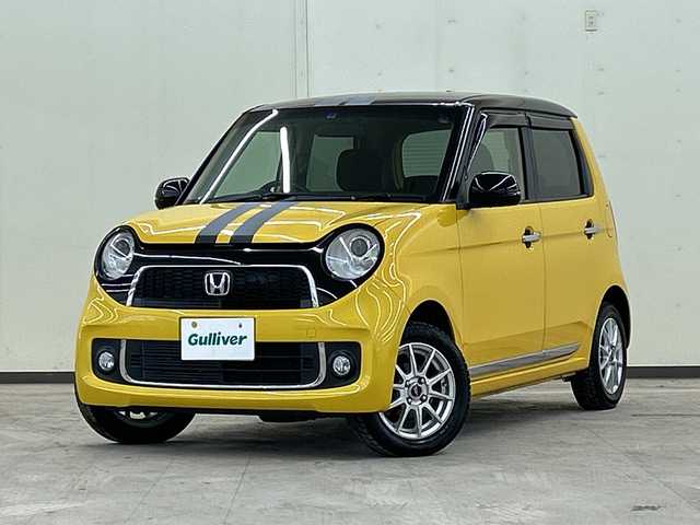 ホンダ Ｎ ＯＮＥ プレミアム ツアラー 道央・札幌 2013(平25)年 8.3万km プレミアムイエローパールⅡ /4WD//純正ナビ/フルセグTV/DVD/CD/MSV/BT//バックカメラ//社外エンジンスターター//横滑り防止//ETC//HID//フロントフォグ//プッシュスタート//スマートキー//ドアバイザー//電格ミラー//ミラーヒーター