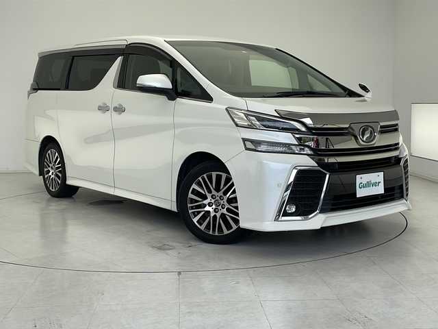 トヨタ ヴェルファイア Z Gエディション 千葉県 2016(平28)年 6.9万km ホワイトパールクリスタルシャイン 純正10型ナビ/・AM/FM SD CD BT フルセグTV/純正フリップダウンモニター/トヨタセーフティセンス/衝突軽減ブレーキ/車線維持機能/レーダークルーズコントロール/nanoeオートエアコン/両側電動スライドドア/パワーバックドア/電動パーキングブレーキ/オートブレーキホールド/バックカメラ/ETC/オートマチックハイビーム/インテリジェントクリアランスソナー/黒革合皮シート/助手席パワーオットマン/ステアリングヒーター/LEDヘッドライト/LEDイルミネーション/後席サンシェード/自動防眩ミラー