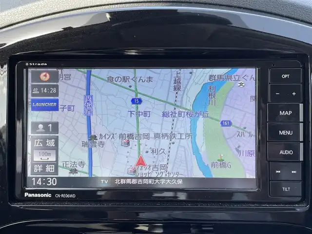 日産 ジューク 15RX Vセレクション 群馬県 2019(令1)年 10.2万km ブリリアントホワイトパール 社外ナビ/CD/DVD/TV/Bluetooth/レーンキープアシスト/衝突軽減システム/バックカメラ、全方位カメラ/ETC/ウィンカーミラー/電動格納ミラー/フォグランプ/純正アルミホイール/アイドリングストップ