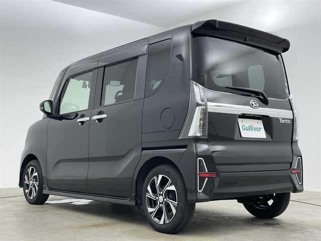 ダイハツ タント カスタム X 岡山県 2020(令2)年 5.1万km ブラックマイカメタリック メモリナビゲーション		/【フルセグ/Bluetooth/DVD/MSV】		/バックカメラ		/純正14inアルミホイール+サマータイヤ：装着	/ビルトインETC		/LEDヘッドライト（AUTO機能付き）			/横滑り防止機能		/衝突軽減システム				/社外ドライブレコーダー		/ステアリングリモコン				/スマートキー		/ステアリングスイッチ		/プッシュスタート		/コーナーセンサー				/フロアマット