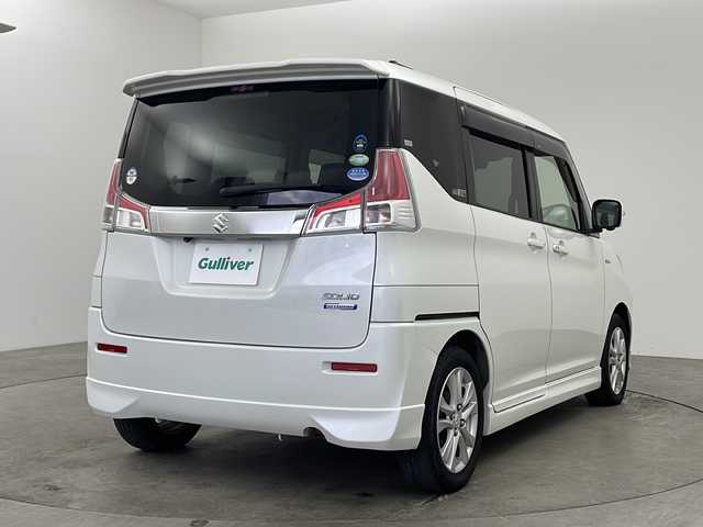 スズキ ソリオ HV MZ Dカメラ ブレーキS 兵庫県 2016(平28)年 4.4万km ピュアホワイトP ・純正ナビ＆TV＆CD＆DVD＆BT/・全方位カメラ/・両側パワースライドドア/・デュアルカメラブレーキサポート/・車線逸脱警報機能/・誤発進抑制機能/・ETC/・クルーズコントロール/・スマートキー/・プッシュスタート/・フロアマット/・HIDヘッドライト/・フォグ/・オートライト/・横滑り防止装置/・アイドリングストップ