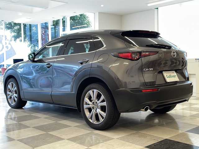 マツダ ＣＸ－３０ XD Lパッケージ 岐阜県 2021(令3)年 4.3万km マシーングレープレミアムM BOSEサウンドシステム（ＡＵＤＩＯＰＩＬＯＴ２＋Ｃｅｎｔｅｒｐｏｉｎｔ２）＋１２スピーカ/純正ナビゲーション/３６０°ビュー・モニター/ドライバー・モニタリング/ＣＤ／ＤＶＤプレーヤー/地上デジタルＴＶチューナー（フルセグ）/前後ドライブレコーダー/ブラインドスポットモニター/ヘッドアップディスプレイ/クリアランスソナー/LEDヘッドライト/オートハイビーム/オートライト/レザーシート/シートヒーター/ステアリングヒーター/メモリーシート/置くだけ充電/プッシュスタート/スマートキー/スペアキー/取扱説明書・記録簿