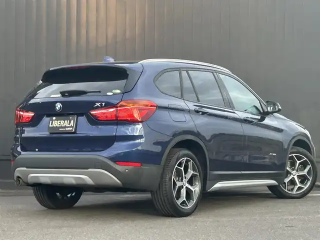 ＢＭＷ Ｘ１ xDrive 18d xライン 茨城県 2017(平29)年 5.9万km メディテラニアンブルー Rガラスフィルム加工/Fドラレコ/アンビエントライト/HUD/コンフォートアクセス/PDC/レーンディパーチャーワーニング/iDriveナビ/Bカメラ/社外フルセグTV/18インチアルミホイール/ブラックレザーシート/前席Pシート/前席シートヒーター/ルームミラー一体ETC