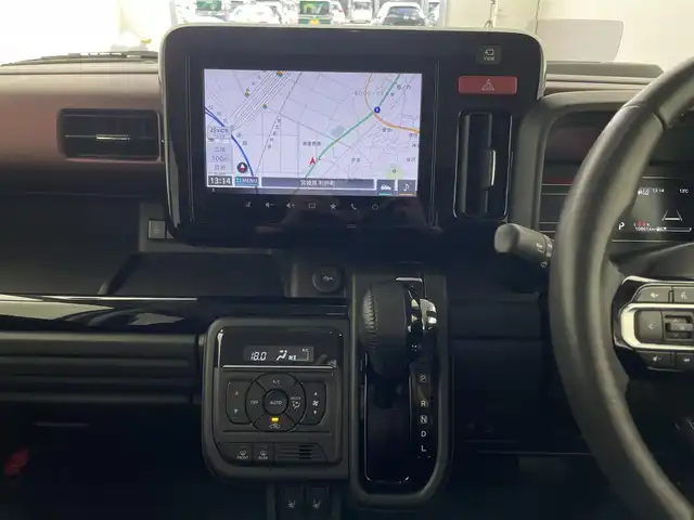 スズキ スペーシア カスタム HYBRID XS 宮城県 2023(令5)年 1.1万km ピュアホワイトP 純正9型ナビ/全方位モニター/両側パワースライドドア/純正15インチアルミホイール/ヘッドアップディスプレイ/ハーフレザーシート/・DN席シートヒーター/LEDヘッドライト/・フォグランプ/クルーズコントロール/・追従走行付き/LDP/ACC/DSBS