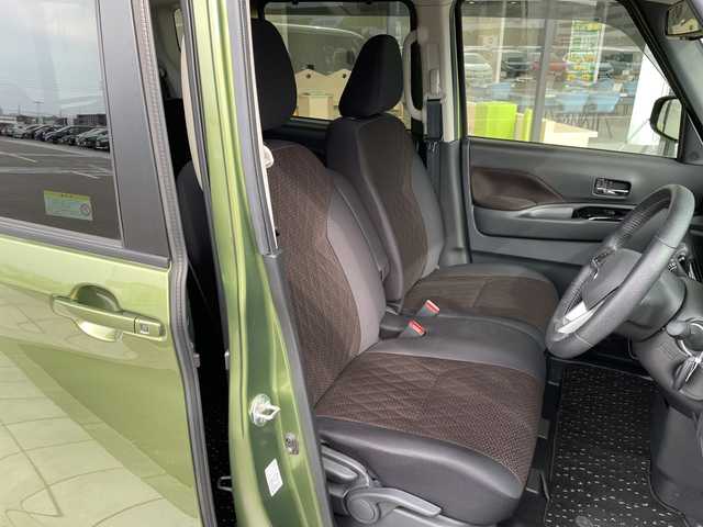 三菱 ｅＫクロススペース G プラスエディション 愛知県 2021(令3)年 1.5万km Ｌグリーン オーディオ/全方位カメラ/両側パワースライドドア/シートヒーター/バックカメラ/コーナーセンサー/純正アルミホイール/ETC/LEDヘッドライト/衝突軽減システム/CD/ダウンヒルアシストコントロール/ステアリングスイッチ/スマートキー/プッシュスタート