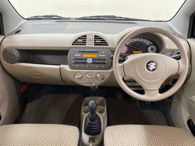 スズキ アルト F 道央・札幌 2012(平24)年 2.6万km シルキーシルバーメタリック 4WD/5速MT/純正オーディオ/(AM/FM/CD)/純正フロアマット/ヘッドライトレベライザー/ドアバイザー/取扱説明書/保証書