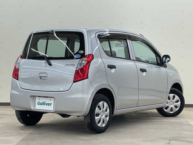 スズキ アルト F 道央・札幌 2012(平24)年 2.6万km シルキーシルバーメタリック 4WD/5速MT/純正オーディオ/(AM/FM/CD)/純正フロアマット/ヘッドライトレベライザー/ドアバイザー/取扱説明書/保証書