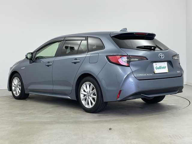 トヨタ カローラツーリング ハイブリッド S 新潟県 2019(令1)年 9.7万km セレスタイトグレーメタリック 純正メモリナビ/　Bluetooth/USB/トヨタセーフティセンス/・プリクラッシュセーフティ/・レーントレーシングアシスト/・レーンディパーチャーアラート/・レーダークルーズコントロール/・オートマチックハイビーム/・ロードサインアシスト/リアクロストラフィックアラート/パーキングサポートブレーキ/ブラインドスポットモニター/前後コーナーセンサー/前後ドライブレコーダー/バックモニター/ビルトインETC/LEDヘッドライト/電子パーキング/オートブレーキホールド/レザーステアリング