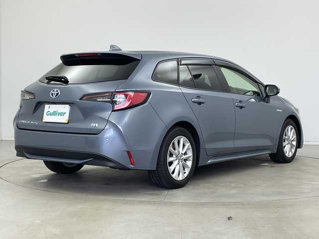 トヨタ カローラツーリング ハイブリッド S 新潟県 2019(令1)年 9.7万km セレスタイトグレーメタリック 純正メモリナビ/　Bluetooth/USB/トヨタセーフティセンス/・プリクラッシュセーフティ/・レーントレーシングアシスト/・レーンディパーチャーアラート/・レーダークルーズコントロール/・オートマチックハイビーム/・ロードサインアシスト/リアクロストラフィックアラート/パーキングサポートブレーキ/ブラインドスポットモニター/前後コーナーセンサー/前後ドライブレコーダー/バックモニター/ビルトインETC/LEDヘッドライト/電子パーキング/オートブレーキホールド/レザーステアリング