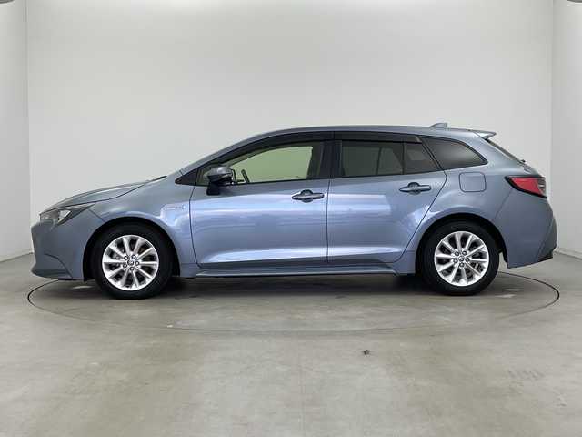 トヨタ カローラツーリング ハイブリッド S 新潟県 2019(令1)年 9.7万km セレスタイトグレーメタリック 純正メモリナビ/　Bluetooth/USB/トヨタセーフティセンス/・プリクラッシュセーフティ/・レーントレーシングアシスト/・レーンディパーチャーアラート/・レーダークルーズコントロール/・オートマチックハイビーム/・ロードサインアシスト/リアクロストラフィックアラート/パーキングサポートブレーキ/ブラインドスポットモニター/前後コーナーセンサー/前後ドライブレコーダー/バックモニター/ビルトインETC/LEDヘッドライト/電子パーキング/オートブレーキホールド/レザーステアリング