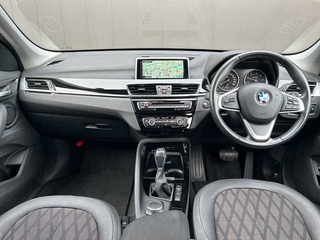 ＢＭＷ Ｘ１ xDrive 18d xライン 道東・釧路十勝 2016(平28)年 6.5万km 黒 ワンオーナー/４WD/純正HDDナビ/　CD/DVD/BT/USB/バックカメラ/ミラーETC/衝突回避ブレーキ/クルーズコントロール/リアパークディスタンスコントロール/ハーフレザーシート/パワーバックドア/LEDヘッドライト/オートライト/純正18インチAW/純正フロアマット/取扱説明書/保証書/スペアキー