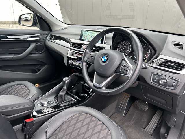 ＢＭＷ Ｘ１ xDrive 18d xライン 道東・釧路十勝 2016(平28)年 6.5万km 黒 ワンオーナー/４WD/純正HDDナビ/　CD/DVD/BT/USB/バックカメラ/ミラーETC/衝突回避ブレーキ/クルーズコントロール/リアパークディスタンスコントロール/ハーフレザーシート/パワーバックドア/LEDヘッドライト/オートライト/純正18インチAW/純正フロアマット/取扱説明書/保証書/スペアキー