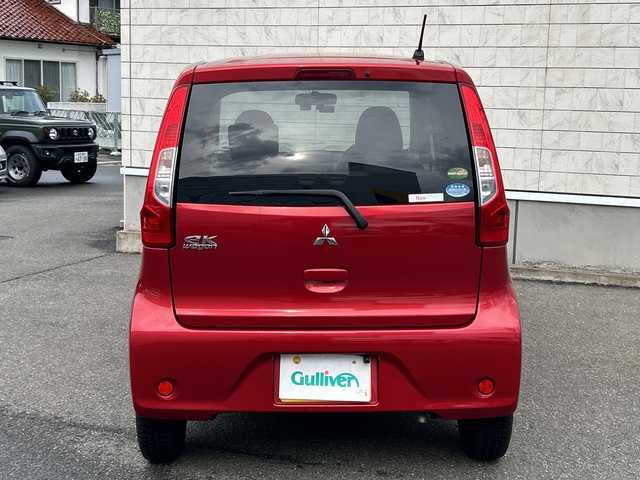 三菱 ｅＫワゴン E 山形県 2019(平31)年 6.6万km レッドソリッド 社外ナビ/・ワンセグTV/AM/FM/CD//前後ドライブレコーダー/バックカメラ/横滑り防止装置/ETC/スペアキー/ドアバイザー/取扱説明書