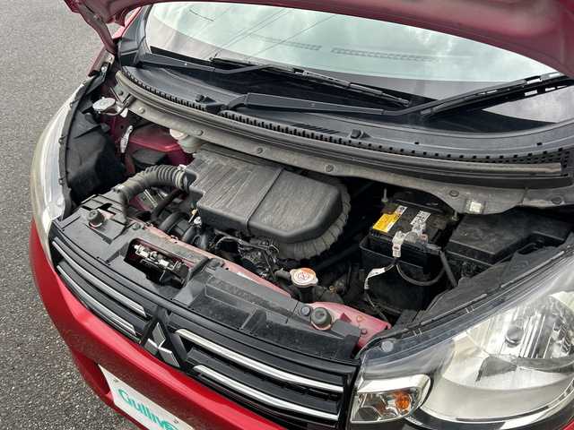 三菱 ｅＫワゴン E 山形県 2019(平31)年 6.6万km レッドソリッド 社外ナビ/・ワンセグTV/AM/FM/CD//前後ドライブレコーダー/バックカメラ/横滑り防止装置/ETC/スペアキー/ドアバイザー/取扱説明書