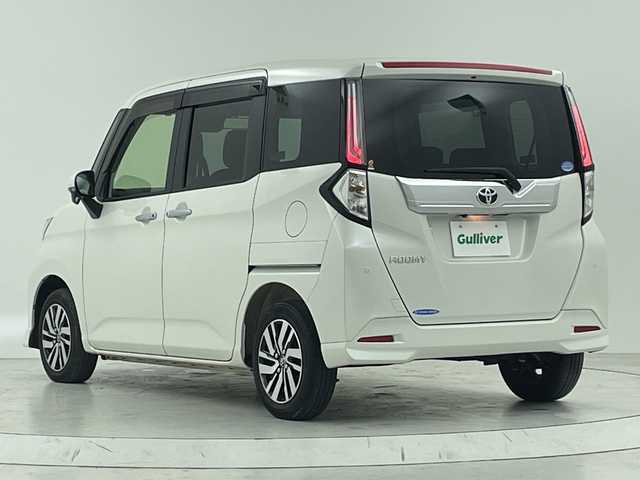 トヨタ ルーミー カスタムG 大阪府 2020(令2)年 1万km パールホワイトⅢ スマートアシスト/・衝突軽減ブレーキ/・先行車発進お知らせ/・車線逸脱防止/・標識認識機能/コーナーセンサー/純正SDナビ/・CD/・Bluetooth/・フルセグTV/バックカメラ/両側パワースライドドア/ステアリングスイッチ/アイドリングストップ/オートブレーキホールド/オートライト/LEDヘッドライト/フォグランプ/Wエアバッグ/ABS/スマートキー
