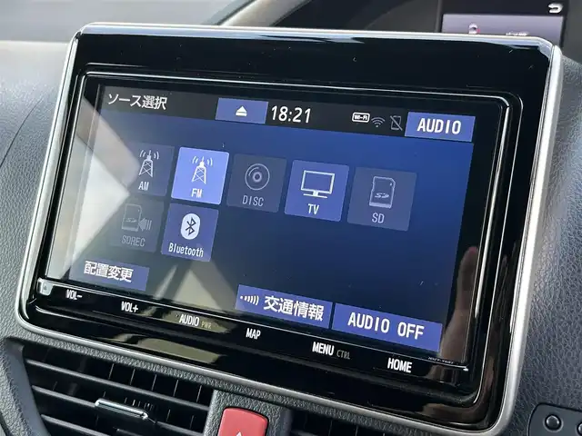 トヨタ ヴォクシー ハイブリッド ZS 煌Ⅱ 福岡県 2019(平31)年 3.8万km ブラック 純正9型SDナビ(フルセグTV/CD/DVD/BT)バックモニタトヨタセーフティコーナーセンサー両側電動パワスラクルーズコントロールドラレコETCシートヒーターUSB純正フロアマット純正LEDヘッドライト純正アルミホイールプッシュスタートスマートキー