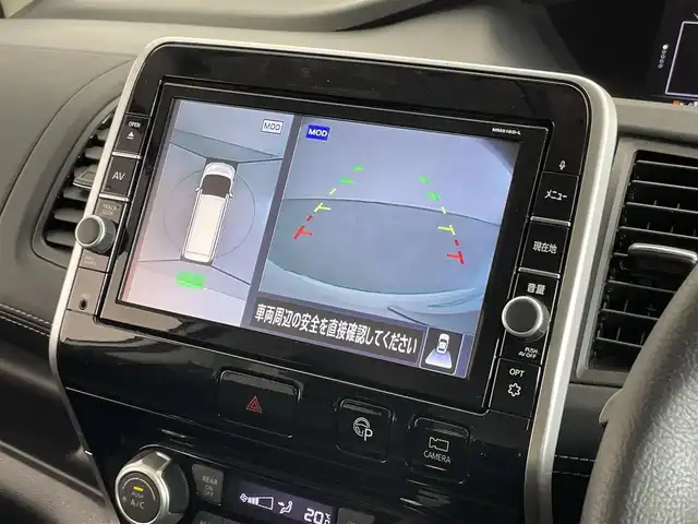 日産 セレナ ハイウェイスターVセレクションⅡ 埼玉県 2018(平30)年 4.5万km ブリリアントホワイトパール 2トーン セーフティパックB/・プロパイロット/・電動パーキングブレーキ/ブレーキホールド/・インテリジェントルームミラー/・アラウンドビューモニター/・パーキングアシスト/・カーテンエアバック/コーナーセンサー/ハンズフリー両側パワースライドドア/エマージェンシーブレーキ/ハイビームアシスト/車線逸脱警報/純正９型ナビ（MM５１８D-L）/・フルセグ/・CD/DVD/ブルーレイ/・Bluetooth/・SD音楽録音/純正フリップダウンモニター/革巻きステアリング/オートライト/LEDヘッドライト/フォグランプ/純正１６インチアルミホイール/W+サイド+カーテンエアバック