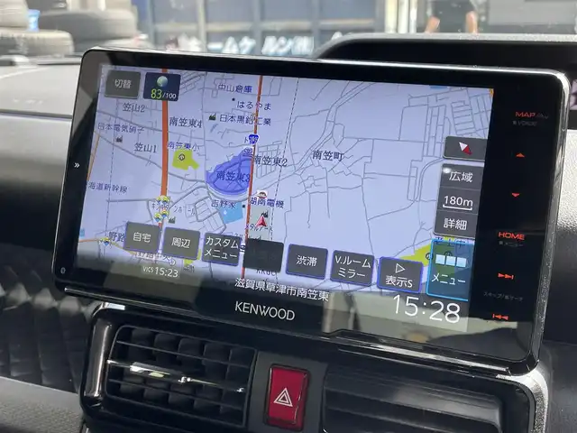ダイハツ タント カスタム RS スタイルセレクション 滋賀県 2021(令3)年 4.3万km シャイニングホワイトパール 社外９インチナビ/（CD・DVD・フルセグTV・Bluetooth・USB)/バックカメラ/両側パワースライドドア/追従型クルーズコントロール/前席シートヒーター/前後コーナーセンサー/前後ドライブレコーダー/プッシュスタート/ＥＴＣ/衝突被害軽減システム/レーンキープアシスト/オートライト/スマートキー