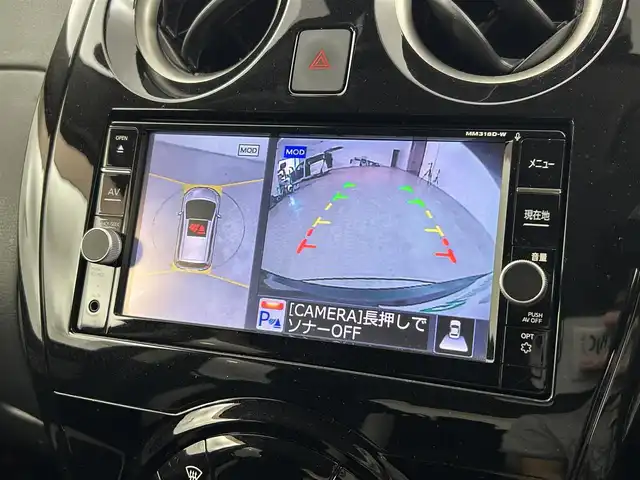 日産 ノート e－パワー X 福岡県 2018(平30)年 2.4万km スーパーブラック 純正ナビ（ＢＴ，フルセグＴＶ）　/アラウンドビューモニター　/インテリジェントルームミラー　/コーナーセンサー　/エマージェンシーブレーキ　/レーンキープ　/横滑り防止装置　/純正１５インチＡＷ　/ＬＥＤヘッドライト