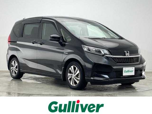 ホンダ フリード ハイブリット G ホンダセンシング 愛知県 2020(令2)年 3.5万km クリスタルブラックパール 禁煙車/純正ナビ/CD.DVD.Bluetooth.フルセグ/バックカメラ/ホンダセンシング/・衝突軽減ブレーキ/・誤発進抑制機能/・歩行者事故低減ステアリング/・車線維持支援システム/・路外逸脱抑制機能/・アダプティブクルーズコントロール/・先行車発進お知らせ機能/・標識認識機能/両側パワースライドドア/ハーフレザーシート/LEDヘッドライト/オートライト/前席シートヒーター/ETC/純正アルミホイール