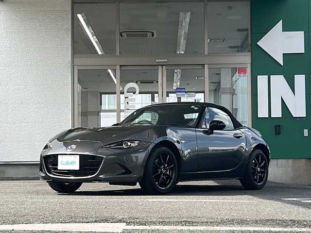 マツダ ロードスター NR－A 愛知県 2022(令4)年 1.2万km マシーングレープレミアムM 禁煙車/ビルシュタイン社製の車高調整機能付きダンパー/トルクセンシング式スーパーLSD/フロントサスタワーバー/ブラインドスポットモニター/純正オーディオ/純正AW/社外フロアマット/レーンキープアシスト/衝突軽減ブレーキ/後方コーナーセンサー/純正LEDヘッドライト/オートライト/オートマッチクハイビーム/電動格納ミラー/ETC/スペアキー/取扱説明書/保証書