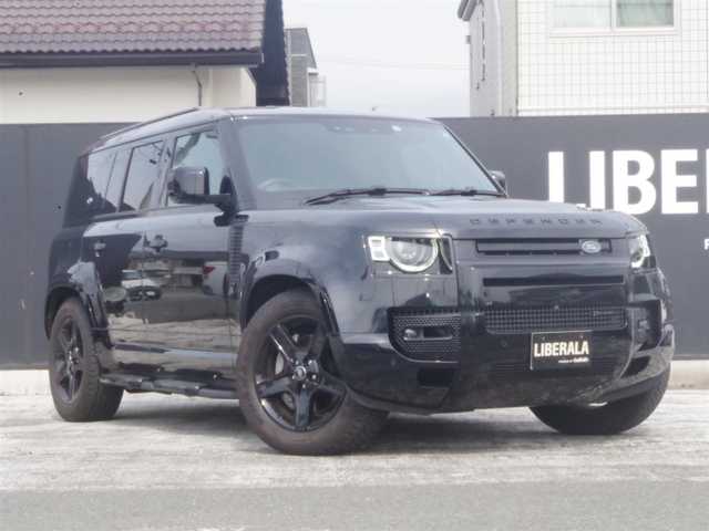 ランドローバー ランドローバー ディフェンダー 110XダイナミックSE 岩手県 2021(令3)年 4.8万km サントリーニブラック アダプティブクルーズ/エマージェンシブレーキ/レーンアシスト /ブラインドスポット/純正メモリナビ/全方位カメラ/パーキングエイド /ハーフレザーシート/パワーシート/シートヒーター/ステアリングヒーター/メリディアンサウンド/LEDライト/サイドステップ