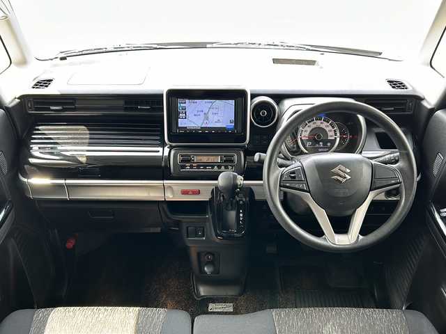 スズキ スペーシア カスタム HYBRID GS 岐阜県 2019(令1)年 5.9万km スチールシルバーM 社外メモリナビ(CN-E320D)/【ワンセグTV/SD/CD/Bluetooth】/バックカメラ/アラウンドビューモニター/片側パワースライドドア/衝突被害軽減システム/レーンキープアシスト/コーナーセンサー(後ろのみ)/シートヒーター(D席)/純正14インチアルミホイール/オートLEDライト/オートマチックハイビーム/横滑り防止装置/盗難防止装置/アイドリングストップ/純正フロアマット/プッシュスタート/スマートキー/ベンチシート/取扱説明書/保証書